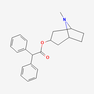 8-Methyl-8-azabicyclo[3.2.1]oct-3-yl diphenylacetate