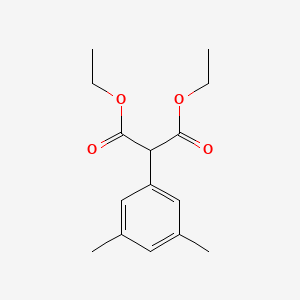 molecular formula C15H20O4 B14121133 Diethyl 2-(3,5-dimethylphenyl)malonate 