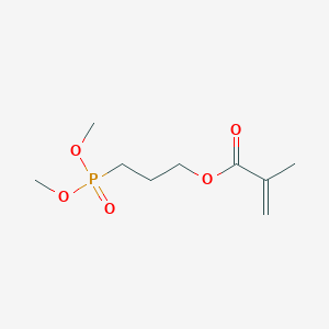 molecular formula C9H17O5P B14121171 3-(Dimethoxyphosphoryl)propyl 2-methylprop-2-enoate 