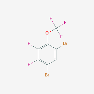 B1412119 1,5-Dibromo-2,3-difluoro-4-(trifluoromethoxy)benzene CAS No. 1806349-65-4