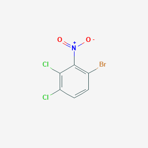 molecular formula C6H2BrCl2NO2 B1412121 1-Bromo-3,4-dichloro-2-nitrobenzene CAS No. 1805023-64-6