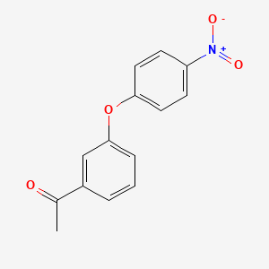 1-[3-(4-Nitrophenoxy)phenyl]ethan-1-one