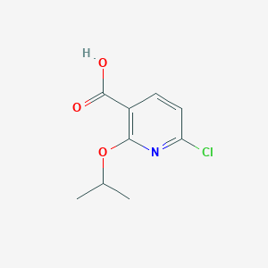 6-Chloro-2-(1-methylethoxy)-3-pyridinecarboxylic acid