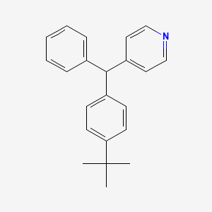 (4-tert-Butylphenyl)(4-pyridyl)phenylmethane