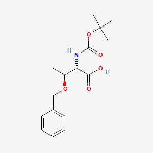 molecular formula C16H23NO5 B14121272 o-Benzyl-n-(tert-butoxycarbonyl)-l-allothreonine 