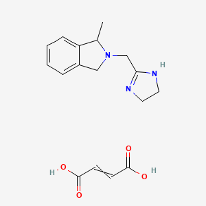 2-((4,5-dihydro-1H-imidazol-2-yl)methyl)-1-methylisoindoline maleate