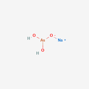 molecular formula AsH2NaO3 B14121332 Sodium Oxidoarsonous Acid CAS No. 60189-99-3