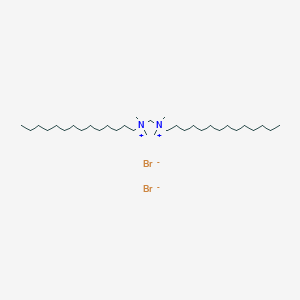 N,N,N',N'-Tetramethyl-N,N'-ditetradecylmethanediaminium bromide