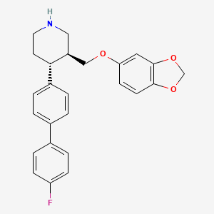 molecular formula C25H24FNO3 B14121366 BH2R3Mvs74 CAS No. 1217975-87-5