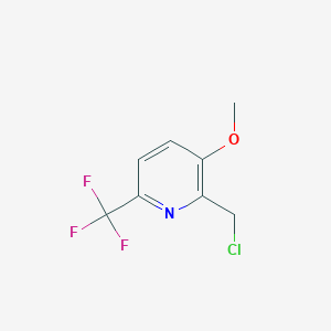 2-Chloromethyl-3-methoxy-6-(trifluoromethyl)pyridine