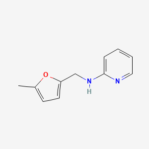 N-[(5-methylfuran-2-yl)methyl]pyridin-2-amine