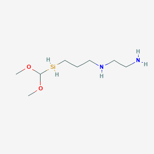 molecular formula C8H22N2O2Si B14121381 C8H22N2O2Si 