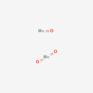 molecular formula Mo2O3 B14121388 Dioxomolybdenum;oxomolybdenum 