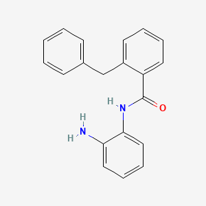 molecular formula C20H18N2O B14121417 N-(2-Aminophenyl)-2-benzylbenzamide 