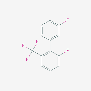 molecular formula C13H7F5 B14121460 2,3'-Difluoro-6-(trifluoromethyl)-1,1'-biphenyl CAS No. 1214331-47-1