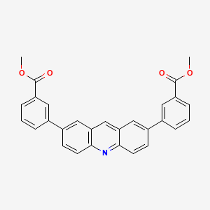 Dimethyl 3,3'-(acridine-2,7-diyl)dibenzoate