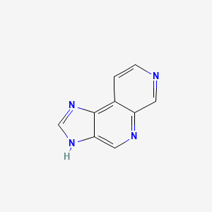 molecular formula C9H6N4 B14121522 3H-imidazo[4,5-c][1,7]naphthyridine CAS No. 228253-32-5