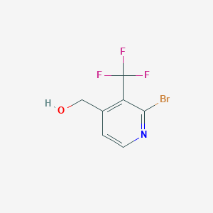 B1412154 2-Bromo-3-(trifluoromethyl)pyridine-4-methanol CAS No. 1227592-69-9