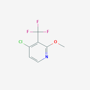 B1412157 4-Chloro-2-methoxy-3-(trifluoromethyl)pyridine CAS No. 1227563-94-1