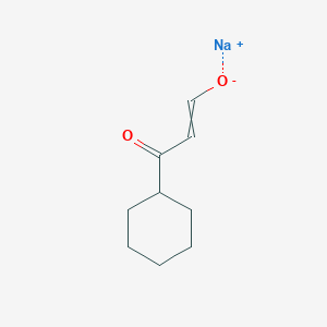 molecular formula C9H13NaO2 B14121741 C9H13NaO2 