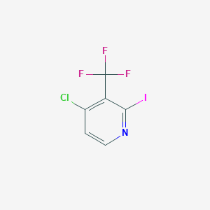 B1412178 4-Chloro-2-iodo-3-(trifluoromethyl)pyridine CAS No. 1227515-24-3