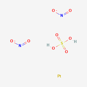 Platinate(2-), bis(nitrito-kappaN)[sulfato(2-)-kappaO,kappaO']-, dihydrogen, (SP-4-2)-