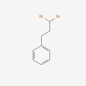 molecular formula C9H10Br2 B14122200 (3,3-Dibromopropyl)benzene 