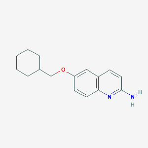 6-(Cyclohexylmethoxy)quinolin-2-amine