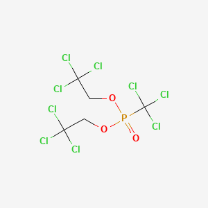 Trichloromethylphosphonic acid bis(2,2,2-trichloroethyl) ester