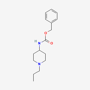 molecular formula C16H24N2O2 B14122382 Benzyl (1-propylpiperidin-4-yl)carbamate 