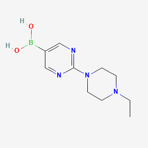 (2-(4-Ethylpiperazin-1-yl)pyrimidin-5-yl)boronic acid