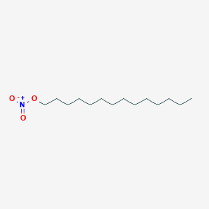 molecular formula C14H29NO3 B14122625 1-Tetradecyl nitrate CAS No. 24152-76-9