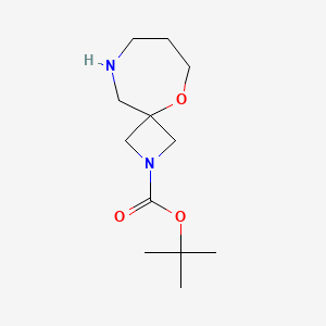 B1412274 2-Boc-5-oxa-2,9-diazaspiro[3.6]decane CAS No. 1251009-38-7