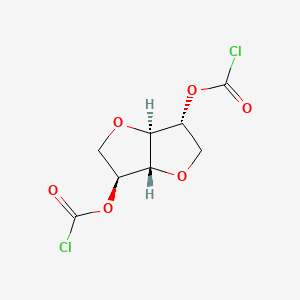 3,6-Bis[(chlorocarbonyl)oxy]hexahydrofuro-[3,2-b]furan