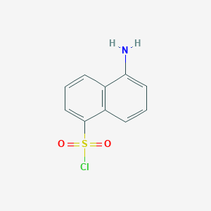 molecular formula C10H8ClNO2S B141233 5-氨基萘-1-磺酰氯 CAS No. 145061-31-0