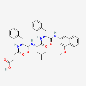 molecular formula C39H44N4O7 B1412332 Suc-Phe-Leu-Phe-4MbNA CAS No. 201982-89-0