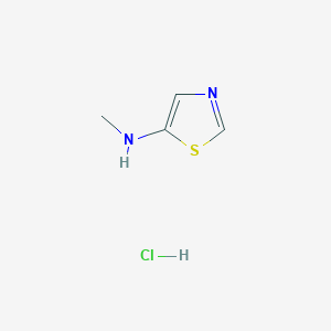 N-methyl-1,3-thiazol-5-amine;hydrochloride