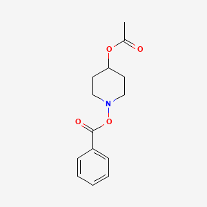 4-Acetoxypiperidin-1-yl benzoate