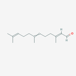 (2E)-3,7,11-trimethyldodeca-2,6,10-trienal