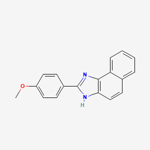 2-(4-Methoxyphenyl)-3H-naphtho[1,2-d]imidazole