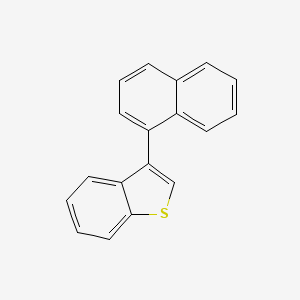 Benzo[b]thiophene, 3-(1-naphthalenyl)-