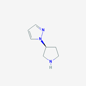 (S)-1-(Pyrrolidin-3-YL)-1H-pyrazole