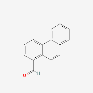 molecular formula C15H10O B14123734 Phenanthrene-1-carbaldehyde CAS No. 77468-40-7