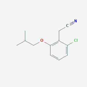 2-(2-Chloro-6-isobutoxyphenyl)acetonitrile