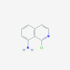 molecular formula C9H7ClN2 B1412392 1-氯异喹啉-8-胺 CAS No. 1374652-59-1