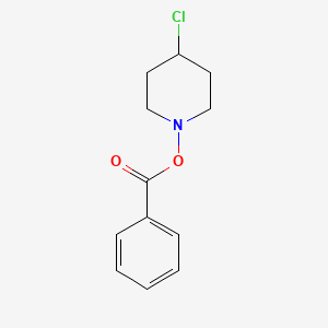 molecular formula C12H14ClNO2 B14124123 4-Chloropiperidin-1-yl benzoate 