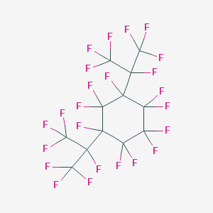 molecular formula C12F24 B14124126 Perfluoro-1,3-diisopropylcyclohexane CAS No. 75169-51-6