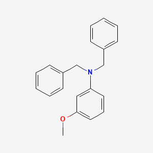 molecular formula C21H21NO B14124321 N,N-dibenzyl-3-methoxyaniline CAS No. 56511-50-3