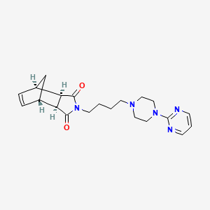 (1beta,2beta,3beta,4beta)-N-[4-[4-(2-Pyrimidinyl)-1-piperazinyl]butyl]-2,3-bicyclo[2.2.1]hept-5-enedicarbimide