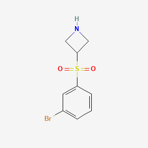 3-(3-Bromobenzenesulfonyl)azetidine